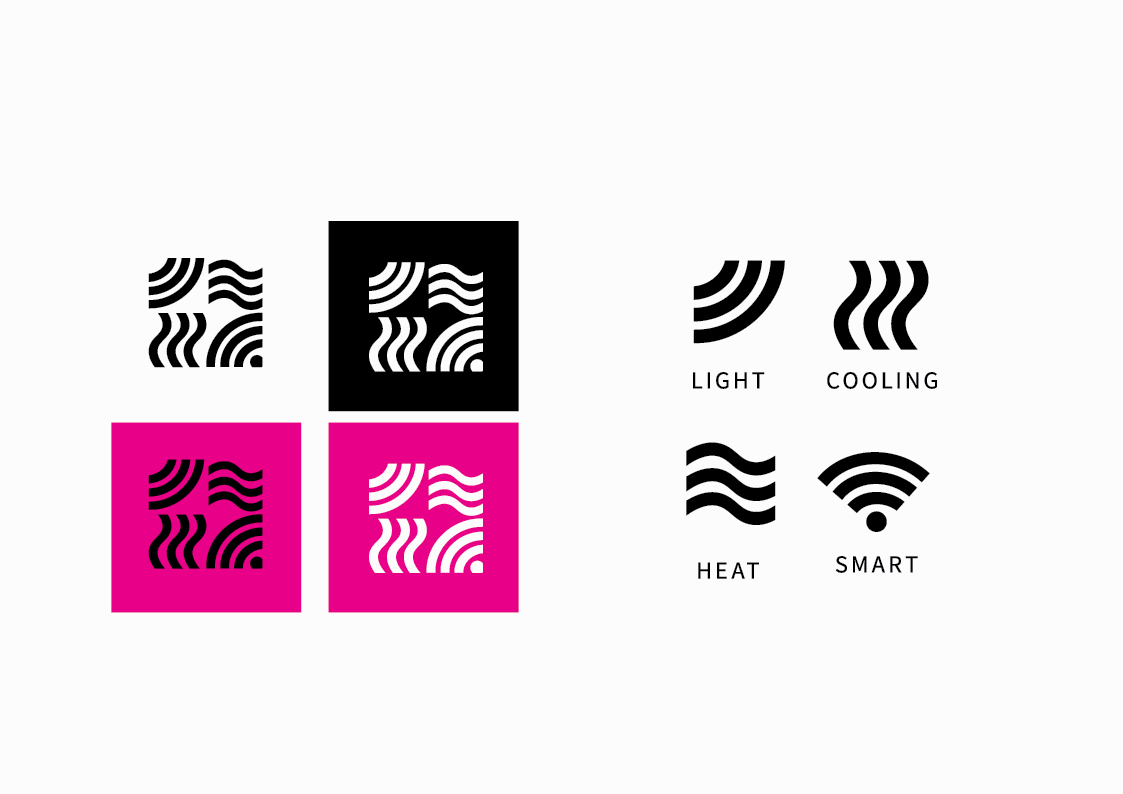 Pure Logo Rebrand, Design, Graphic Design, Ninetyblack